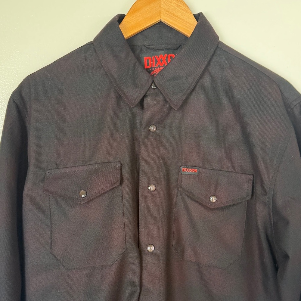 Dixon Flannel Shirt Black/Red
